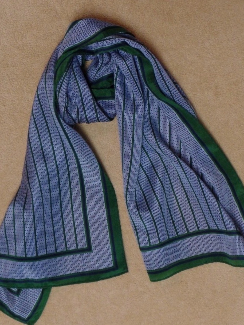 Vintage Glentex Silk Scarf